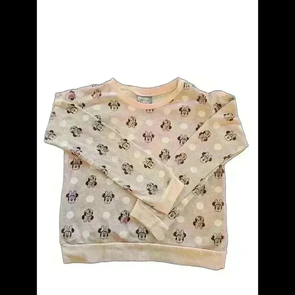 Cute Minnie Mouse Polka Dot Sweatshirt